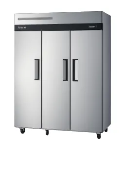 KRF65-3: Tủ đông – mát 3 cánh đứng Inox Turbo Air