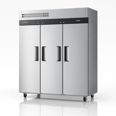 KF65-3: Tủ đông đứng 3 cánh Inox Turbo Air