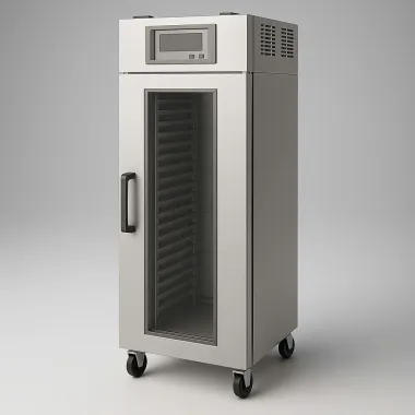 TDC-18-1R: Tủ ủ bột 1 cửa 18 khay Turbo Air